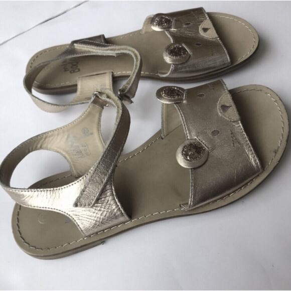 Mini Boden Bear Face Sandals Size 4 - Picture 4 of 14